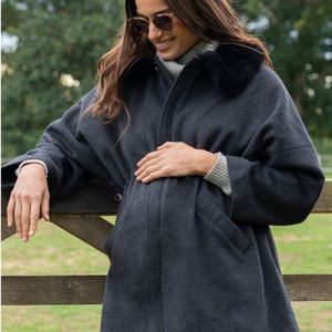 Maternity Seraphine Wool Coat